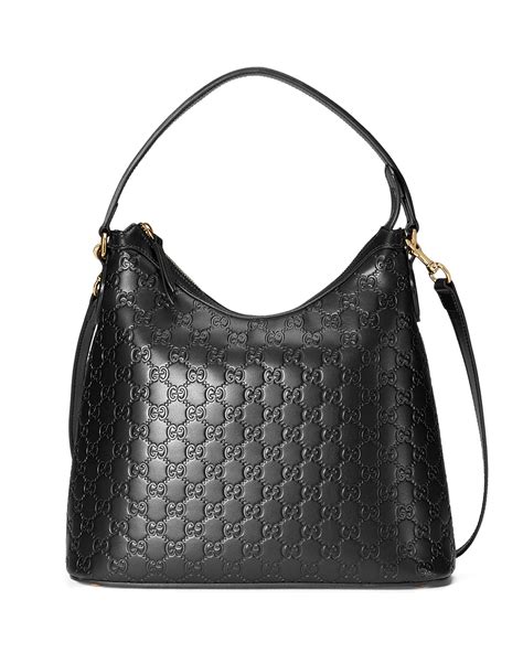 gucci microguccissima bag black|Gucci guccissima leather hobo bag.